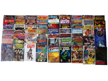 COLLECTION OF AMERICAN ILLUSTRATIONS COMIC BOOKS