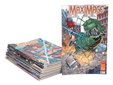 LARGE COLLECTION OF AMERICAN ILLUSTRATED COMIC BOOKS