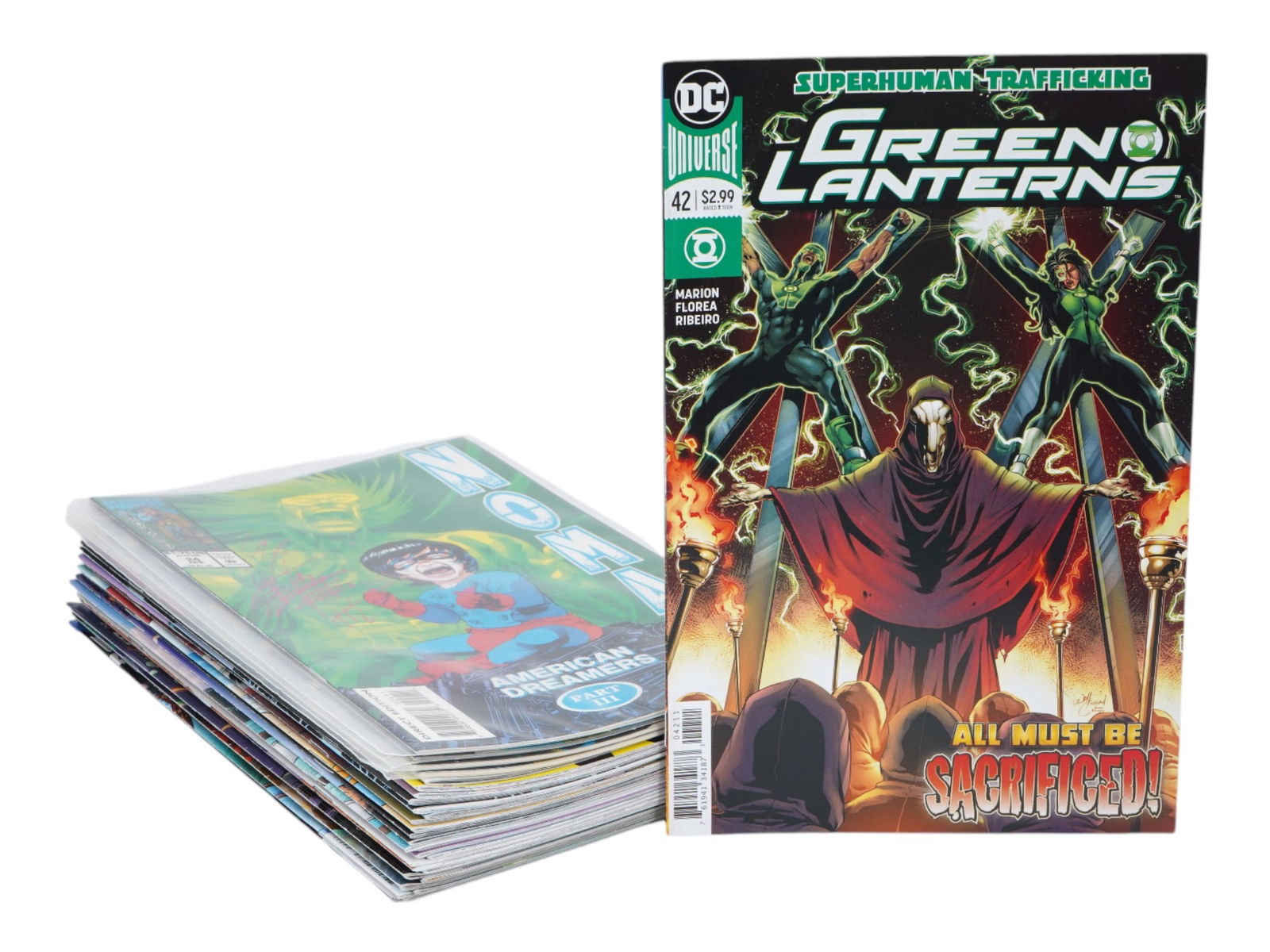 LARGE COLLECTION OF AMERICAN ILLUSTRATED COMIC BOOKS (1 of 3)