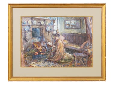 GEORGE LILLY ANDERSON ENGLISH WATERCOLOR PAINTING