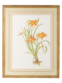 WATERCOLOR BOTANICAL PAINTING BY JESSICA TCHEREPNINE