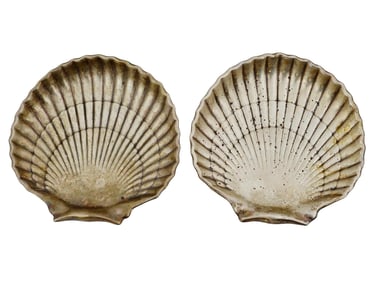 GORHAM AND BIRKS STERLING SILVER SHELL CANDY DISHES
