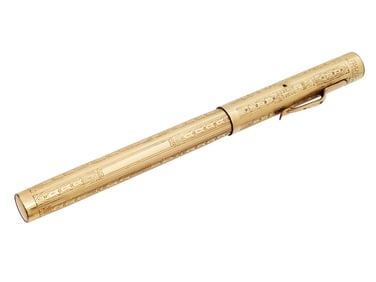VINTAGE WAHL EVERSHARP 14K GOLD NIB FOUNTAIN PEN