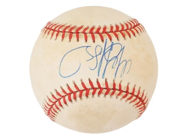 AMERICAN LEAGUE BASEBALL SPORTS MEMORABILIA SIGNED