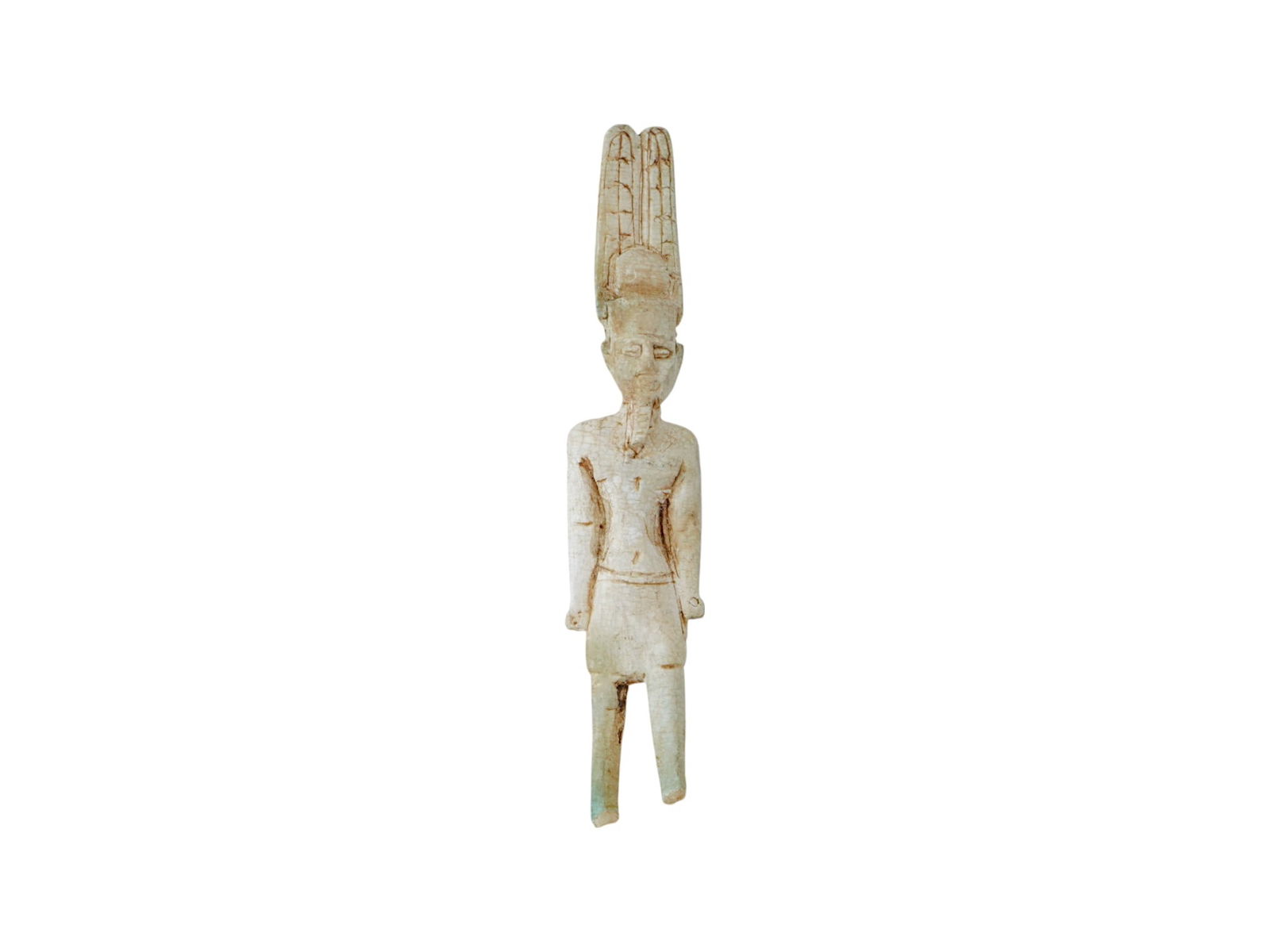 ANCIENT EGYPTIAN 18TH DYNASTY AMUN GOD STONE STATUE (1 of 6)