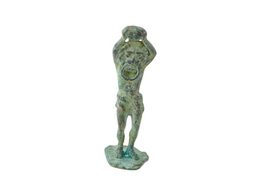 ANCIENT ROMAN EMPIRE BRONZE GROTESQUE FIGURINE