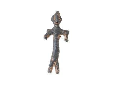 ANCIENT SUMERIAN BRONZE HUMAN SCULPTURE