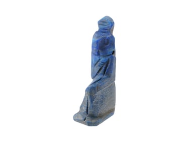 ANCIENT EGYPTIAN LAPIS LAZULI FALCON HEADED PENDANT