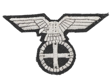 WWII NORWEGIAN WAFFEN SS OFFICERS SLEEVE EAGLE PATCH