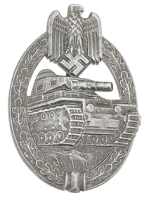 WWII NAZI GERMAN PANZER ARMY TANK ASSAULT BADGE