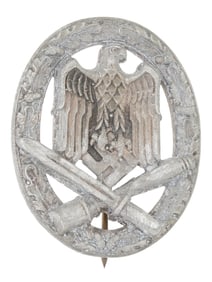 WWII NAZI GERMAN GENERAL ASSAULT BADGE
