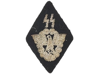 WWII GERMAN SS POLICE OFFICER SLEEVE CLOTH BADGE