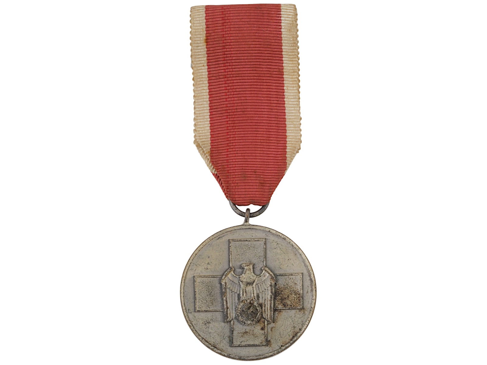 GERMAN WWII TYPE SOCIAL WELFARE RED CROSS MEDAL (1 of 3)