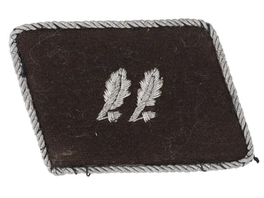 WWII NAZI GERMAN WAFFEN SS UNIFORM COLLAR TAB