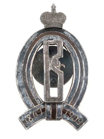 RUSSIAN IMPERIAL BADGE LEIB GUARD DRAGOON REGIMENT