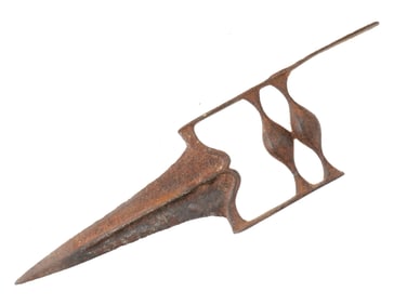 ANTIQUE INDIAN KATAR PUSH THROUGH ARMOR PIERCING DAGGER