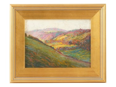 OIL ON BOARD PAINTING SIGNED FERNAND GUEY