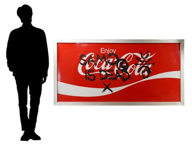 COCA COLA SAMO IS DEAD GRAFFITI ARTWORK STYLE BASQUIAT