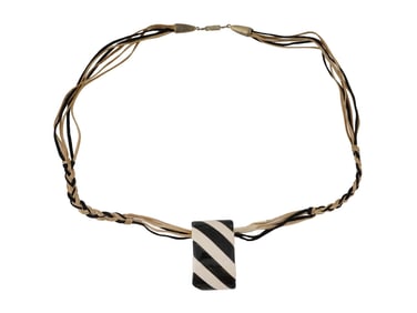 VINTAGE ART DECO NECKLACE BY HOBE GEOMETRIC DESIGN