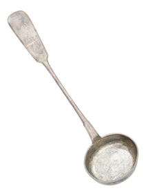 ANTIQUE RUSSIAN 84 SILVER SCOOP BY NIKOLAY LINDEN