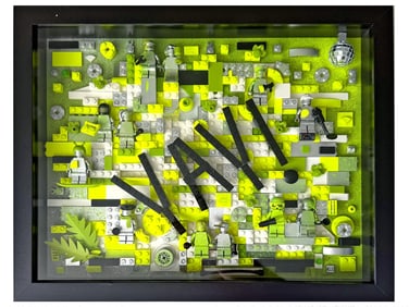 AMAZING LEGO ART PROJECT "YAY"