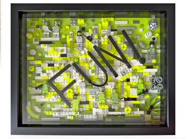 AMAZING LEGO ART PROJECT "FUN"