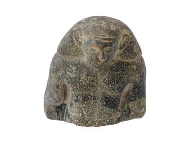 ANCIENT EGYPTIAN LATE PERIOD SCULPTURE FRAGMENT