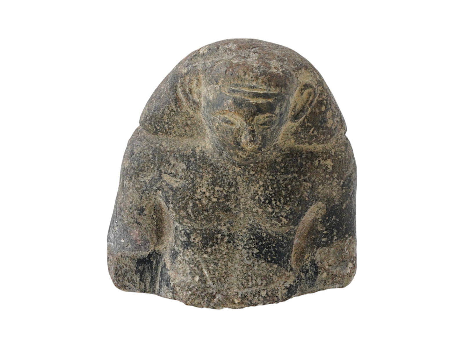 ANCIENT EGYPTIAN LATE PERIOD SCULPTURE FRAGMENT (1 of 6)