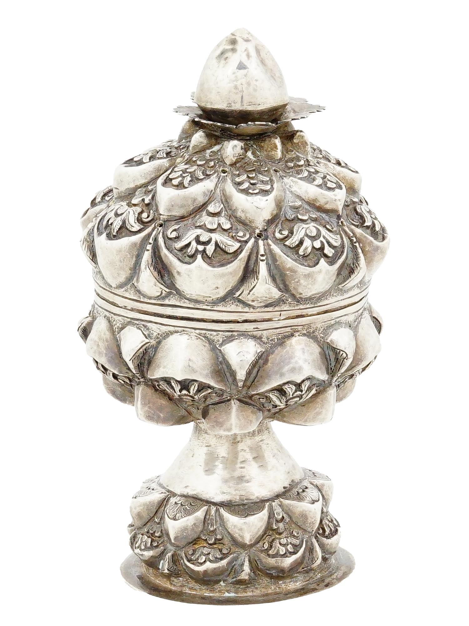 ANTIQUE 19TH CEN JUDAICA HAVDALAH SPICE BOX (1 of 9)