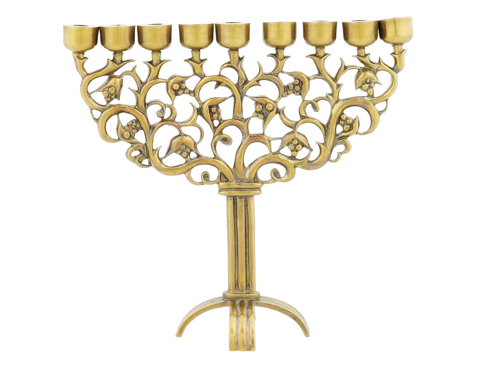 HAGENAUER HANUKKAH MENORAH LAMP FOR JEWISH MUSEUM NY (1 of 6)