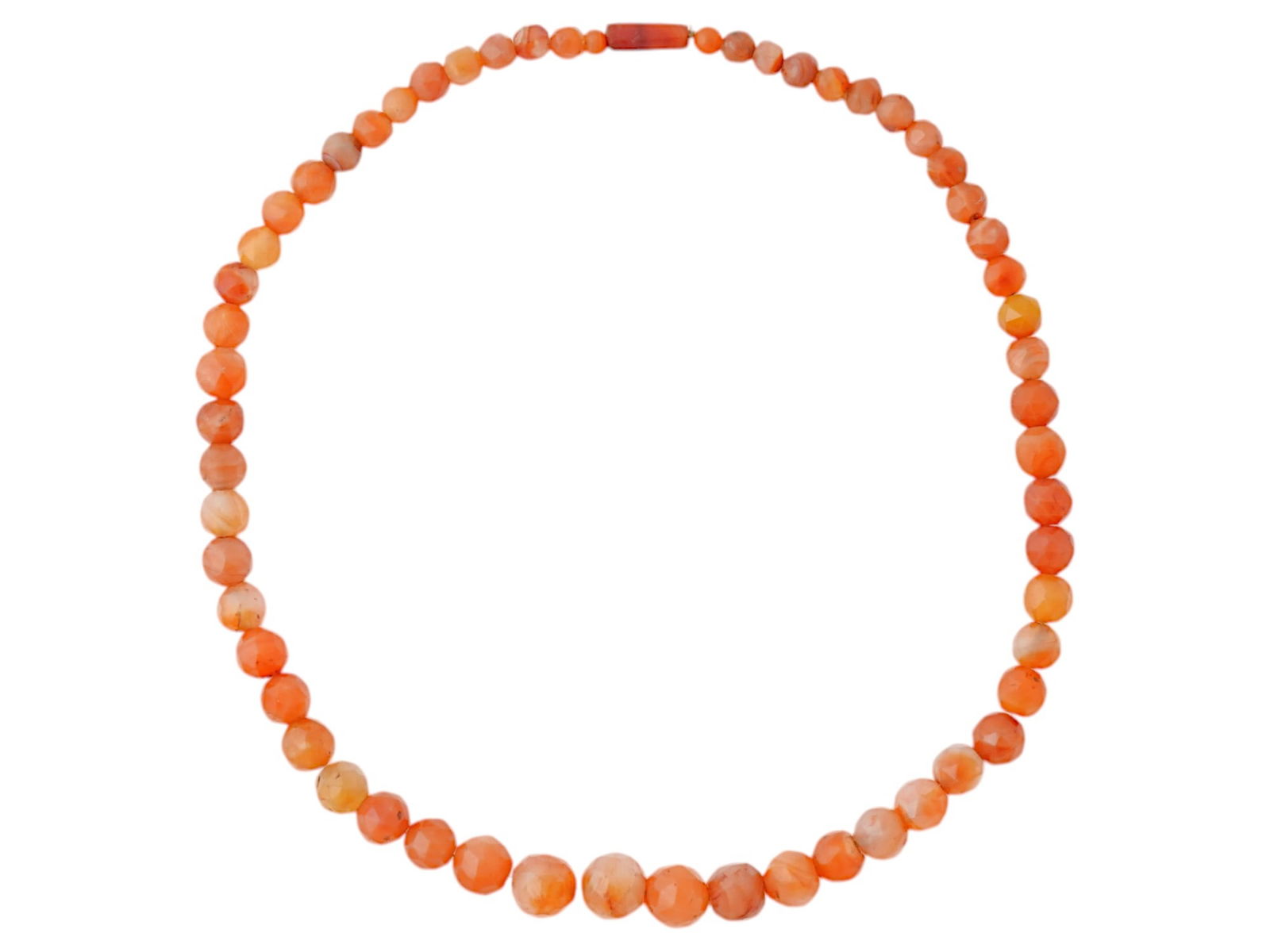 ANCIENT PERSIAN PARTHIAN BEADED AGATE NECKLACE 200 AD (1 of 3)