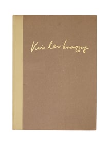 LTD COMPOSERS BOOK BRECHT BRITTEN SIGNED BY NOLAN ARTIST