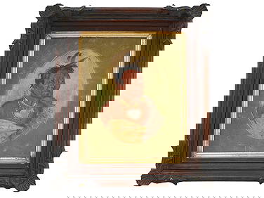 AFTER GEORGE CATLIN AMERICAN PORTRAIT OIL PAINTING (1 of 5)