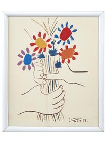 SPANISH OIL PAINTING ON CANVAS AFTER PABLO PICASSO