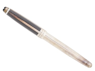 MONTBLANC MEISTERSTUCK STERLING SILVER BALLPOINT PEN