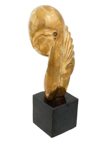 ATTR CONSTANTINE BRANCUSI ABSTRACT BRONZE SCULPTURE