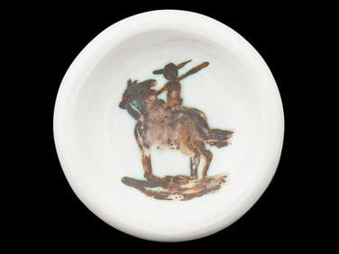 1952 CERAMIC ASHTRAY PICADOR BY PABLO PICASSO