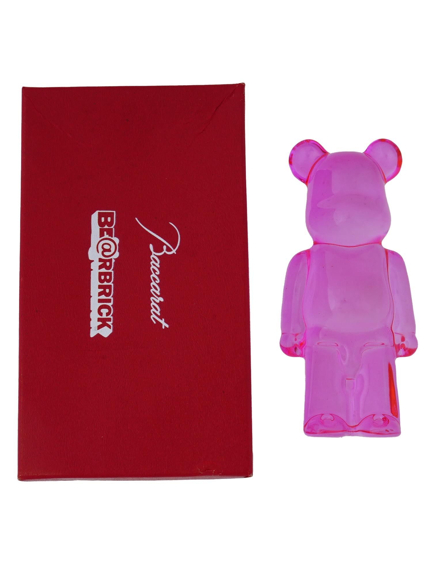 MEDICOM TOY BACCARAT BEARBRICK CRYSTAL FIGURE IOB (1 of 9)