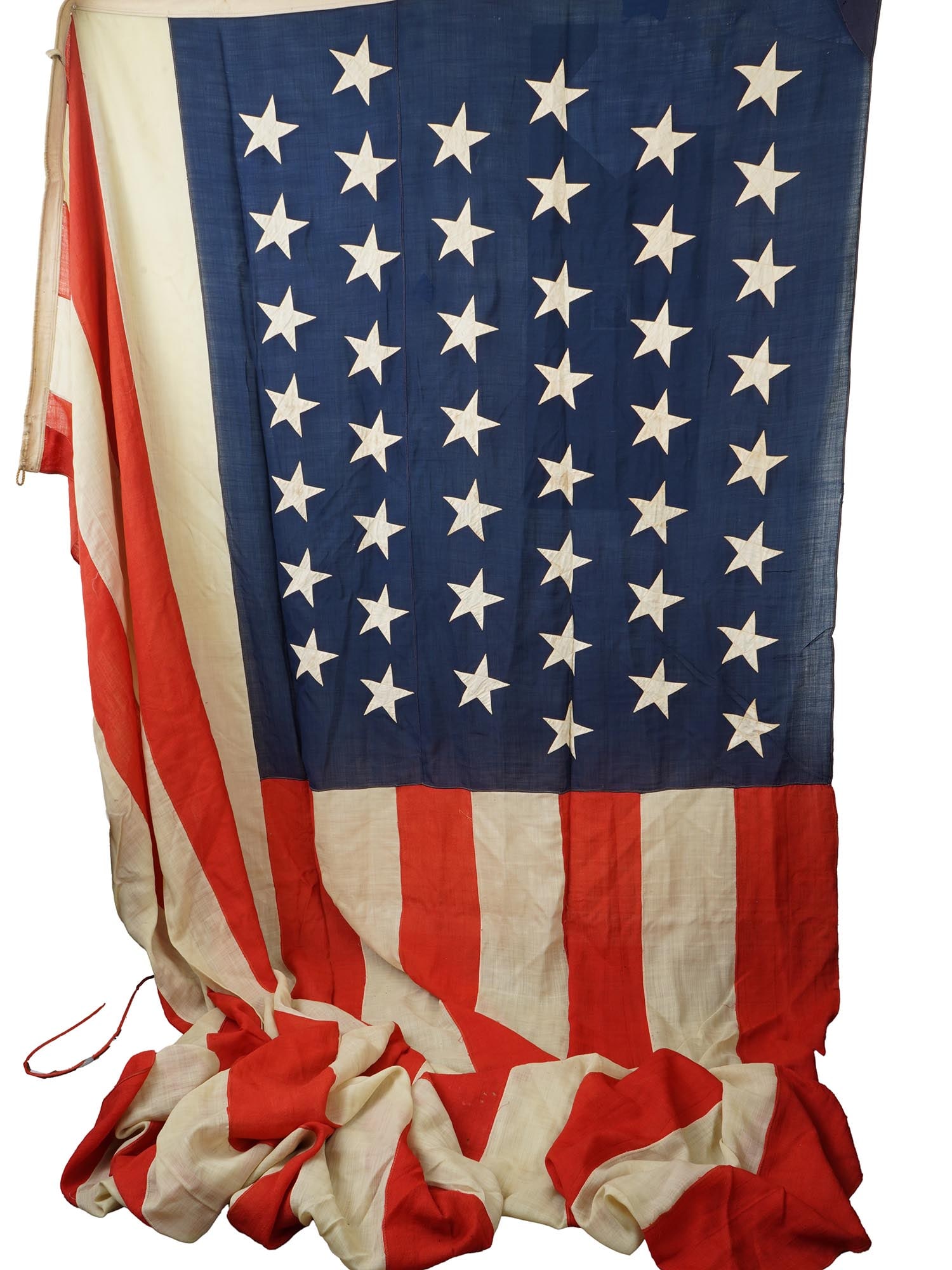 US AMERICAN FLAG WITH FOURTY FIVE STARS STAMPED (1 of 10)