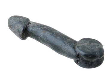 ANCIENT MESOAMERICAN OLMEC STONE PHALLUS