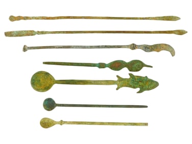 ANCIENT GRECO ROMAN BRONZE MEDICAL INSTRUMENTS