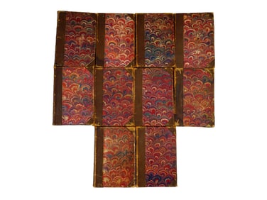ANTIQUE CHAMBERSS ENCYCLOPEDIA BOOK EDITION 10 VOLS