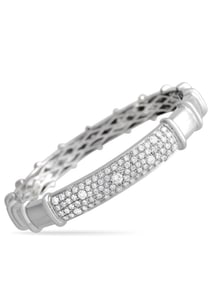 EXCLUSIVE 18K WHITE GOLD 2.02CT DIAMOND BRACELET