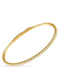14K YELLOW GOLD 1.55CT LAB-GROWN DIAMOND BRACELET