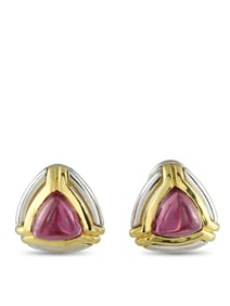 H. Stern 18K Yellow Gold Tourmaline Earrings