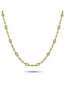 Christian Dior 18K Yellow Gold 2.15ct Diamond Necklace