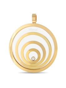 Chopard Happy Spirit 18K Yellow Gold Diamond Pendant