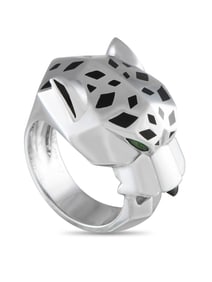 Cartier Panthere 18K White Gold Ring