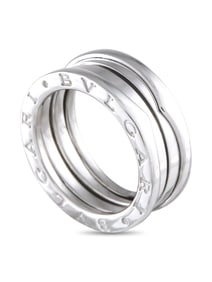 Bvlgari B.zero1 18K White Gold Ring