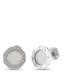 Audemars Piguet 18K White Gold Cufflinks